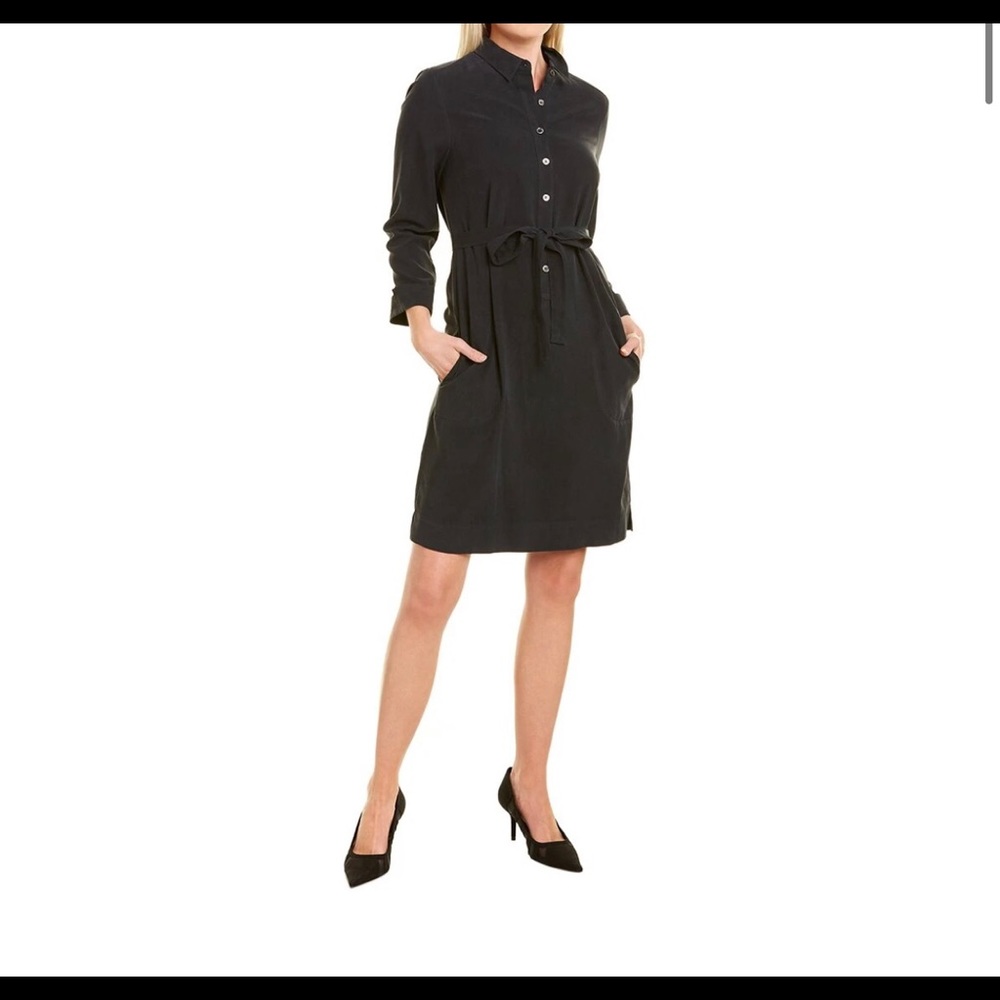 Go Silk - go>silk Silk Shirtdress